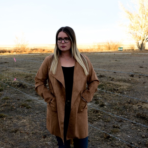 Let’Er Buck Suede Cardigan - Picture 4 of 4